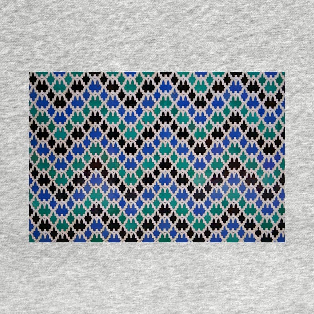 Seville Islamic tile pattern 3 by LieveOudejans